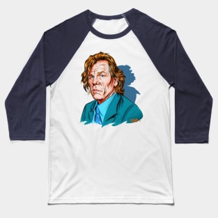 Nick Nolte - An illustration by Paul Cemmick Baseball T-Shirt